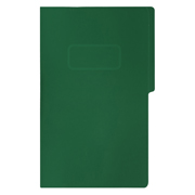 Carpeta Pressboard Con Broche Fortec, Tamaño Oficio, Color Verde Obscuro, C/10 Pzas