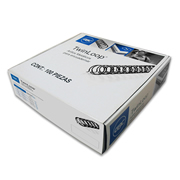 Arillo Metal Twin Loop Negro  3/8" Gbc P