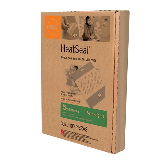 Mica Térmica Gbc Tamaño Carta, 100 Piezas, 5 Milésimas