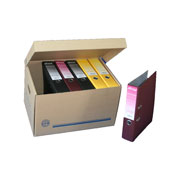 Caja De Archivo Geo Kraft Para Registrador Oficio