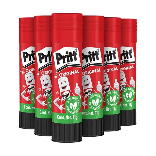 Lápiz Adhesivo Pritt En Barra De 11 Grs