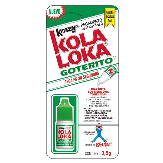 Pegamento InstantÃ¡neo Kola Loka Gotero 3.5Gr