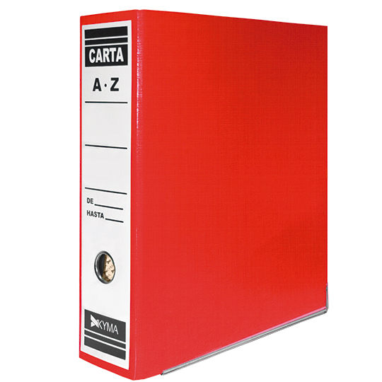 Registrador Arcoiris Kyma Tamaño Carta Rojo