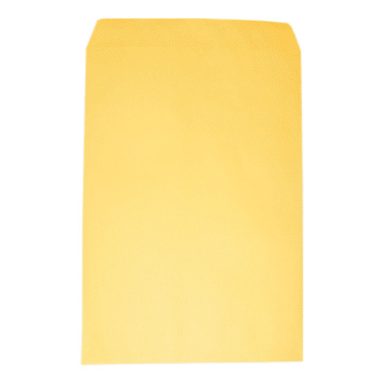 Sobre Manila Solapa Engomada Tamaño Esqu