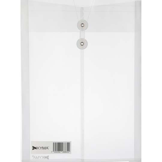 Sobre Porta Documentos Vertica Kyma Oficio Color Blanco