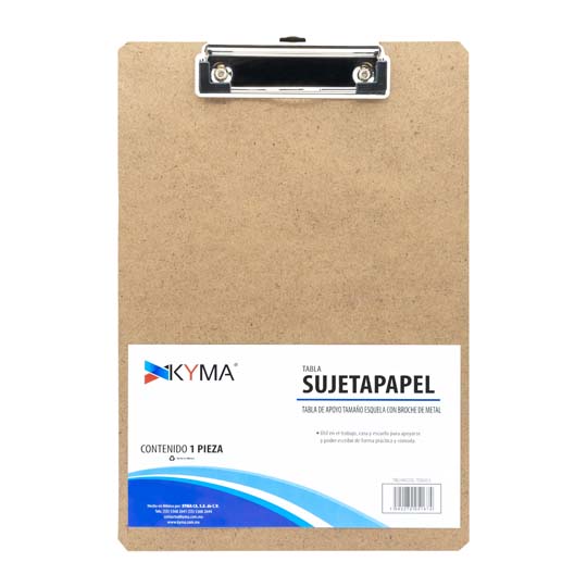 Tabla Agarrapapel Macocel Tamaño Esquela