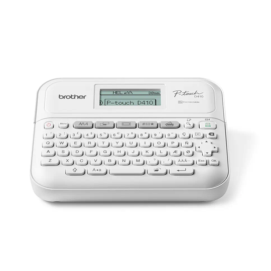Rotulador Brother De Transferencia Térmica Para Imprimir Etiquetas Ptd410 