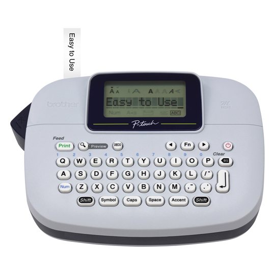 Rotulador Brother Electrico Con Pantalla De Lectura Facil Pt-M95