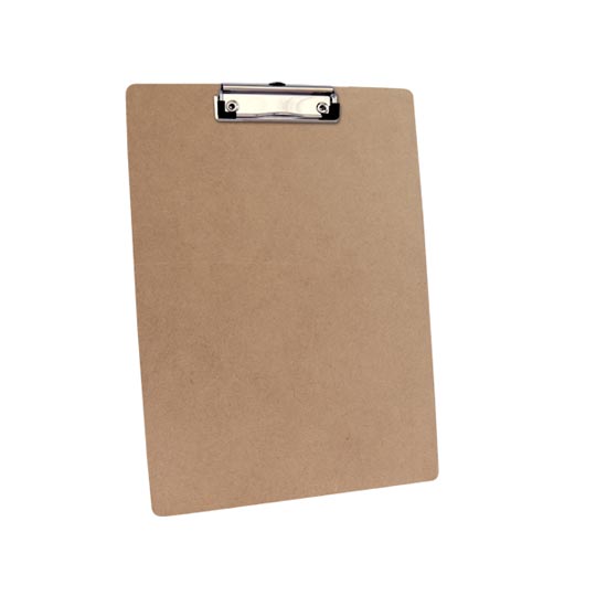 Tabla Mae Compuesta De Fibracel Mdf TamaÃ±o Carta Con Gancho Wire Clip