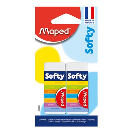 Goma Softy Maped BlÃ­ster Con 2 Piezas