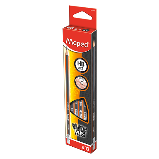 Lápiz De Grafito Black Peps Maped Con  1