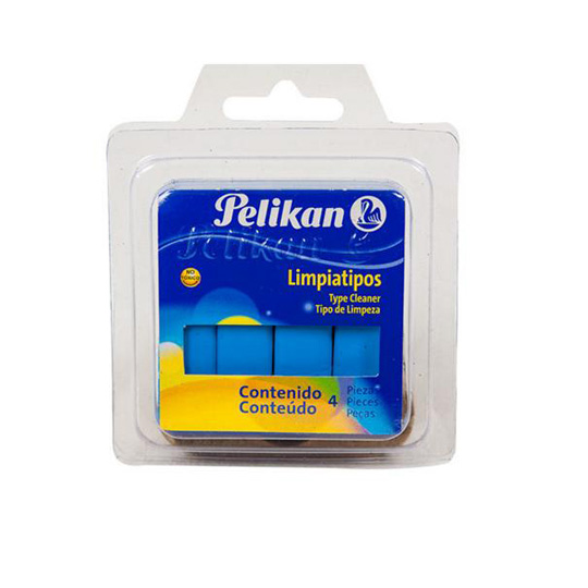 Pasta Limpiatipos Pelikan 4 Piezas