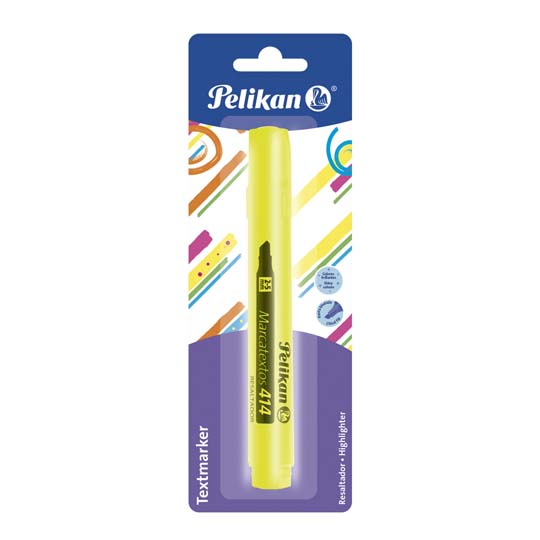 Resaltador De Texto Pelikan 414 Amarillo