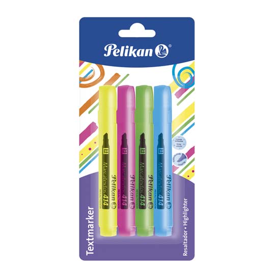 Resaltador De Texto Pelikan 414 Tarjeta