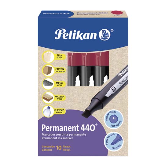 Marcador Permanetne Pelikan 440 Redondo