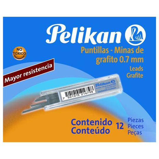 Puntillas De Grafito De 0.7 Mm.