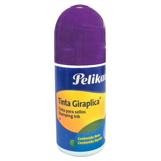 Tinta Pelikan Para Sellos Giraplica Violeta 60 Ml