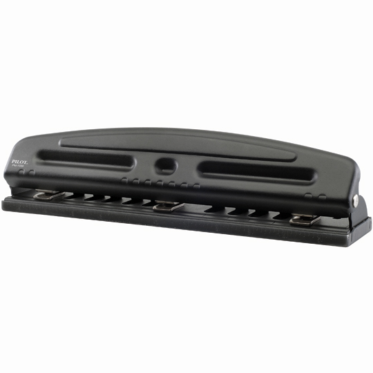 Perforadora Ajustable Pilot Mod. Pm-1030 De 2 Y 3 Orificios 