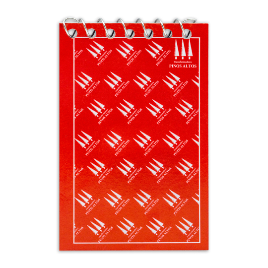 Libreta De Apuntes Pinos Altos  Mini De Raya 32 Hojas