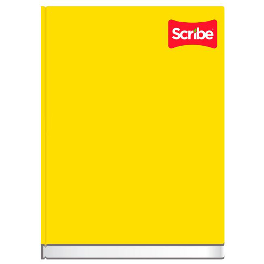 Cuaderno Scribe Forma Francesa ClÃ¡sico Raya, Con 96 Hojas, Cosido