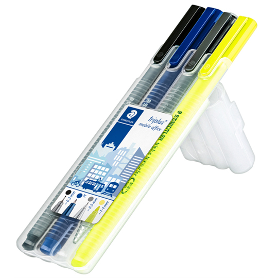 Kit De Escritura Staedtler Mobile Off Estuche Con 4 Piezas