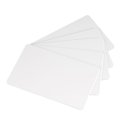 [BAD-CON-C0020W] Paquete De 100 Tarjetas Pvc Cal. 020, Badgy