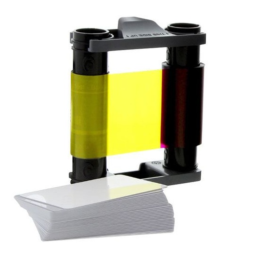 [BAD-CON-P0001C] Kit Para 100 Impresiones Badgy100/200