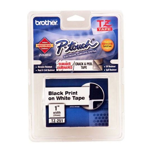 [BRO-CIN-TZ251] Cinta Brother Color Negro Tze251