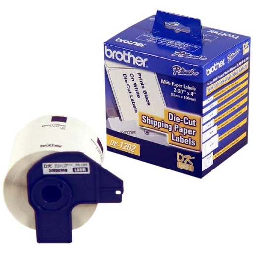 [BRO-ETI-TK1202] Etiquetas Brother Color Blanco Dk1202