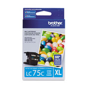 [BRO-TIN-LC75C] Cartucho Brother De Tinta Cian Lc75C