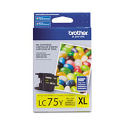 [BRO-TIN-LC75Y] Cartucho Brother De Tinta Amarillo Lc75Y