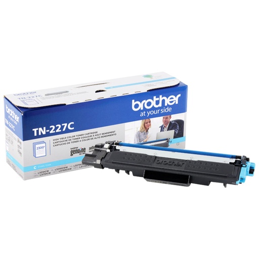 [BRO-TO-TN227C] Tóner Brother Color Cian De Rendimiento