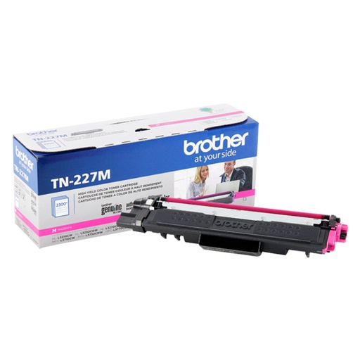 [BRO-TO-TN227M] Tóner Brother Color Magenta De Rendimiento Estándar Tn227M