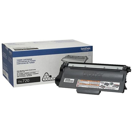 [BRO-TO-TN720] Tóner Brother Color Negro Tn720
