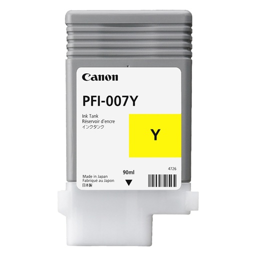 [CAN-TIN-007Y] Tanque De Tinta Canon Pfi-007 Amarillo