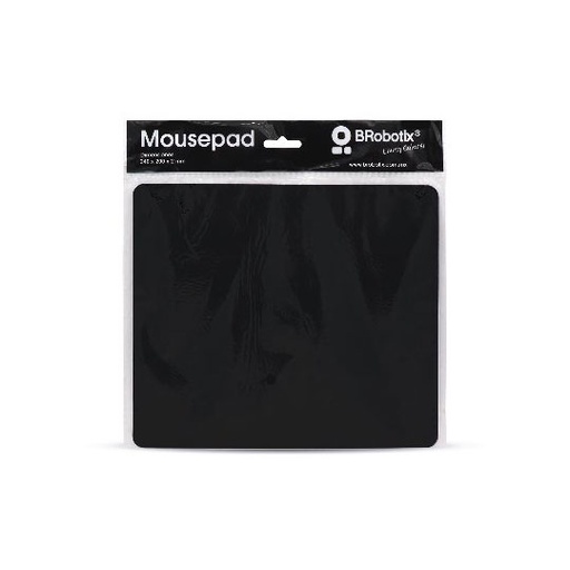 [BR-CO-497264] Mousepad Brobotix Ultra Delgado Negro 
