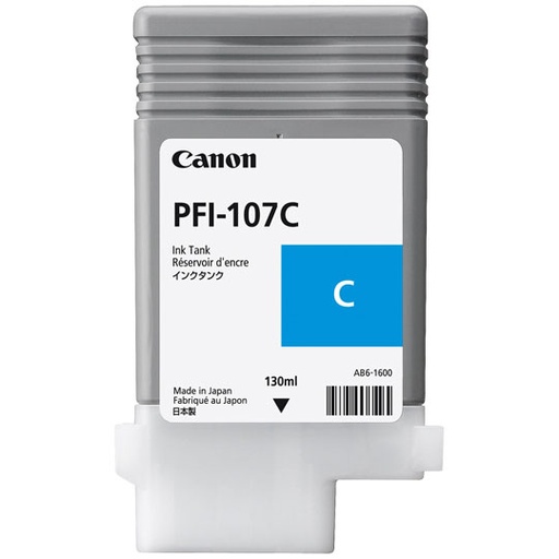 [CAN-TIN-107C] Tanque De Tinta Canon Pfi-107 Cyan