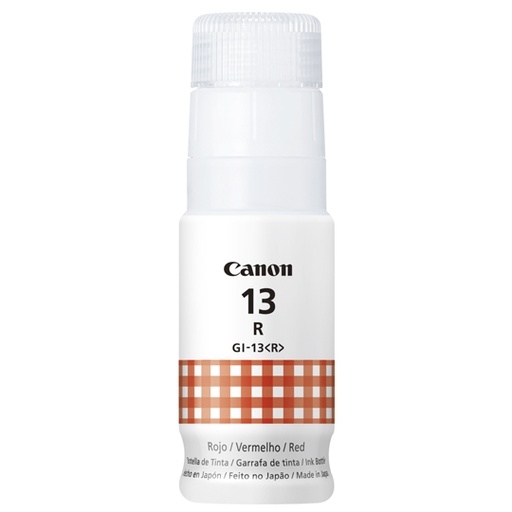 [CAN-TIN-GI13R] Tinta Canon Gi-13 Roja