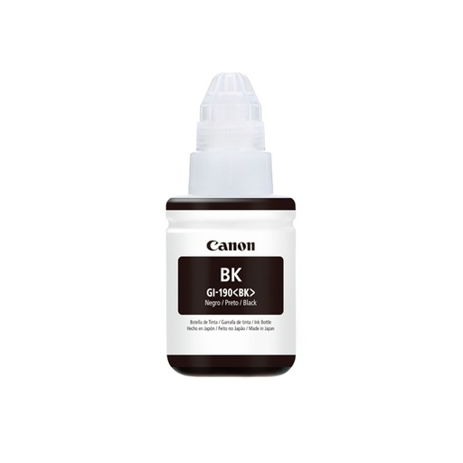 [CAN-TIN-GI190BK] Tinta Canon Gi-190 Negro
