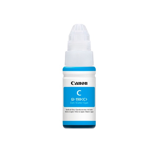 [CAN-TIN-GI190C] Tinta Canon Gi-190 Cyan