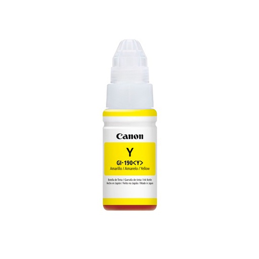 [CAN-TIN-GI190Y] Tinta Canon Gi-190 Amarilla