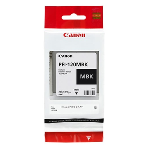 [CAN-TIN-PF120NM] Tanque De Tinta Canon Pfi-120 Negro Mate