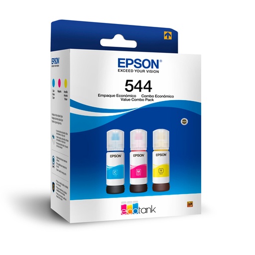 [EPS-TIN-3PT5445] Kit Tintas De Color Epson T544 3 Pzas