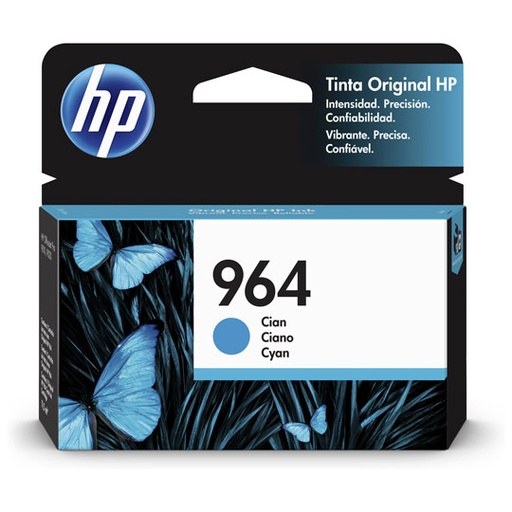 [HP-TIN-3JA50AL] Hp 964 Cyan Original Ink Cartridge