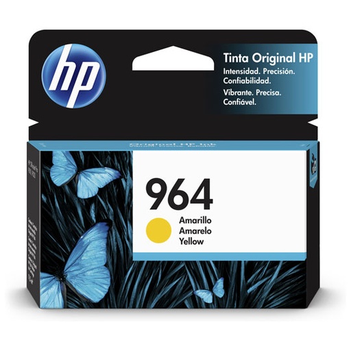[HP-TIN-3JA52AL] Hp 964 Yellow Original Ink Cartridge