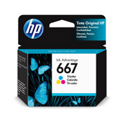 [HP-TIN-3YM78AL] Cartucho De Tinta Hp Ink 667 Tricolor