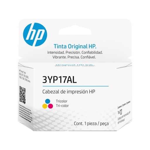 [HP-TIN-3YP17AL] Hp Ink Tank Tri-Color Original Ink Print