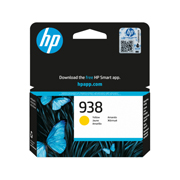 [HP-TIN-4S6X7PL] Cartucho De Tinta Amarilla Hp 938