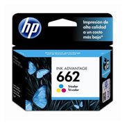 [HP-TIN-CZ104AL] Cartucho De Tinta Tricolor Hp 662
