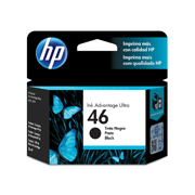 [HP-TIN-CZ637AL] Cartucho De Tinta Negra Hp 46 Advantage